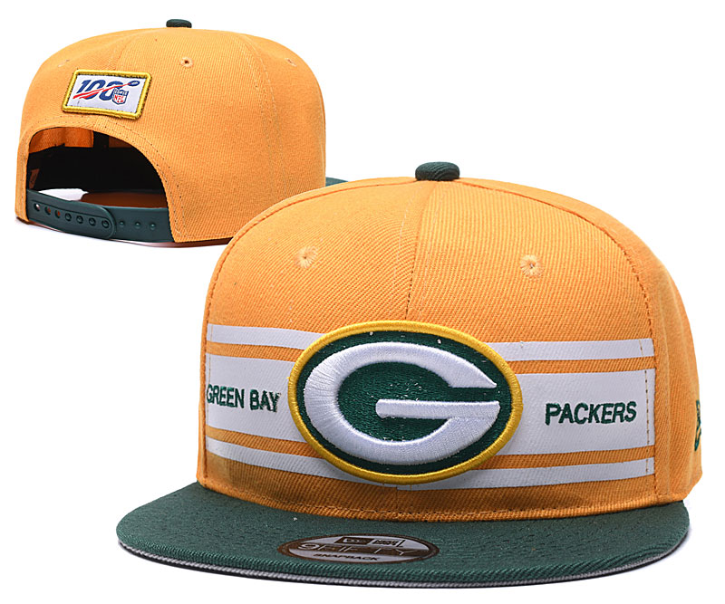 Green Bay Packers Stitched Snapback Hats 010